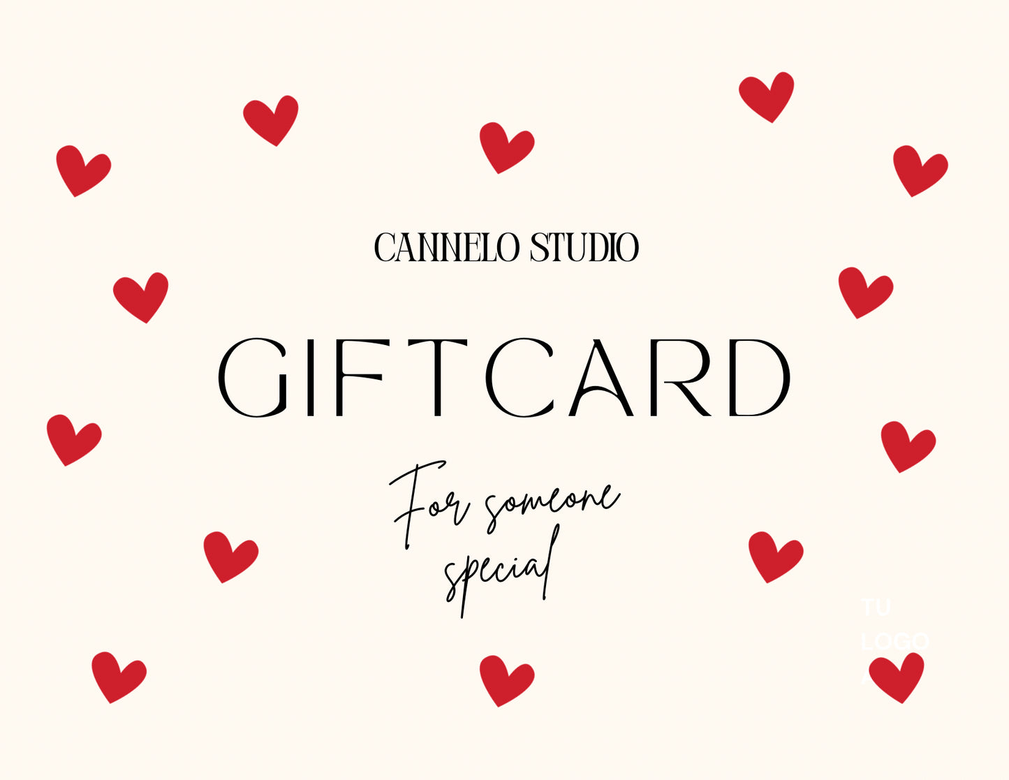 CANNELO STUDIO GIFTCARD