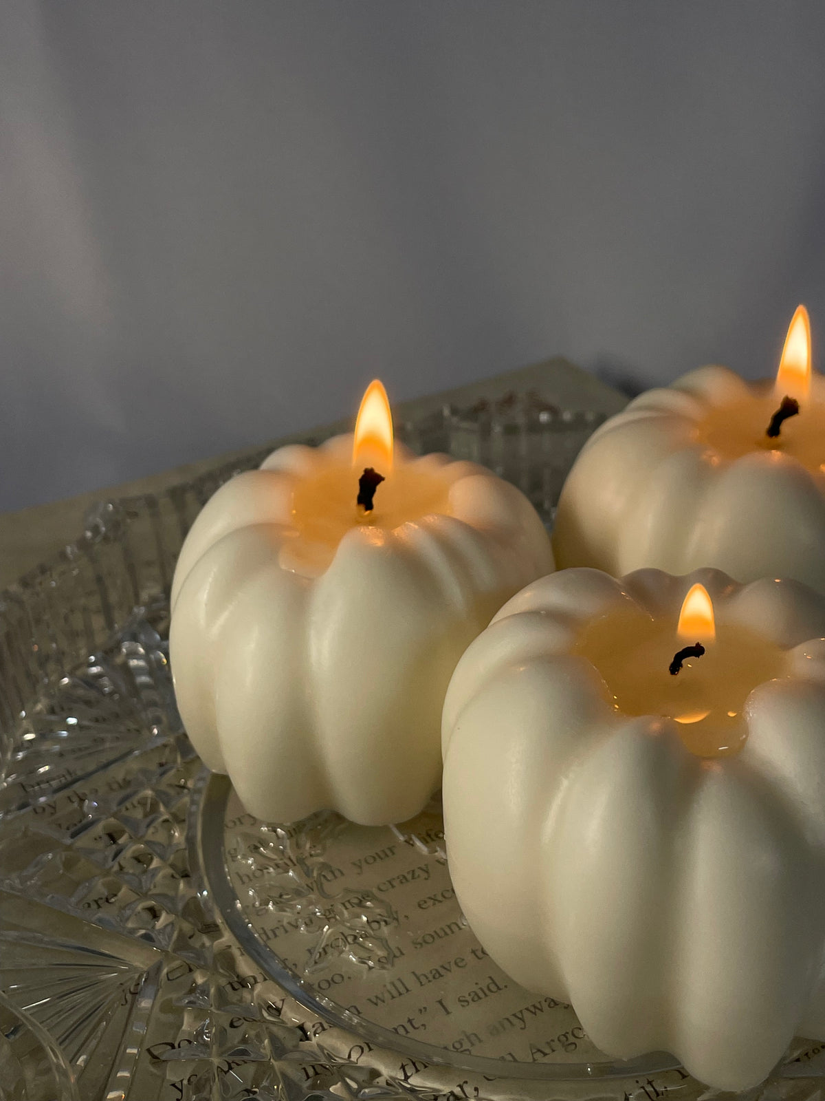 Pumpkin soy candle