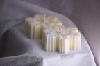 SNOWFLAKE UNSCENTED CANDLE