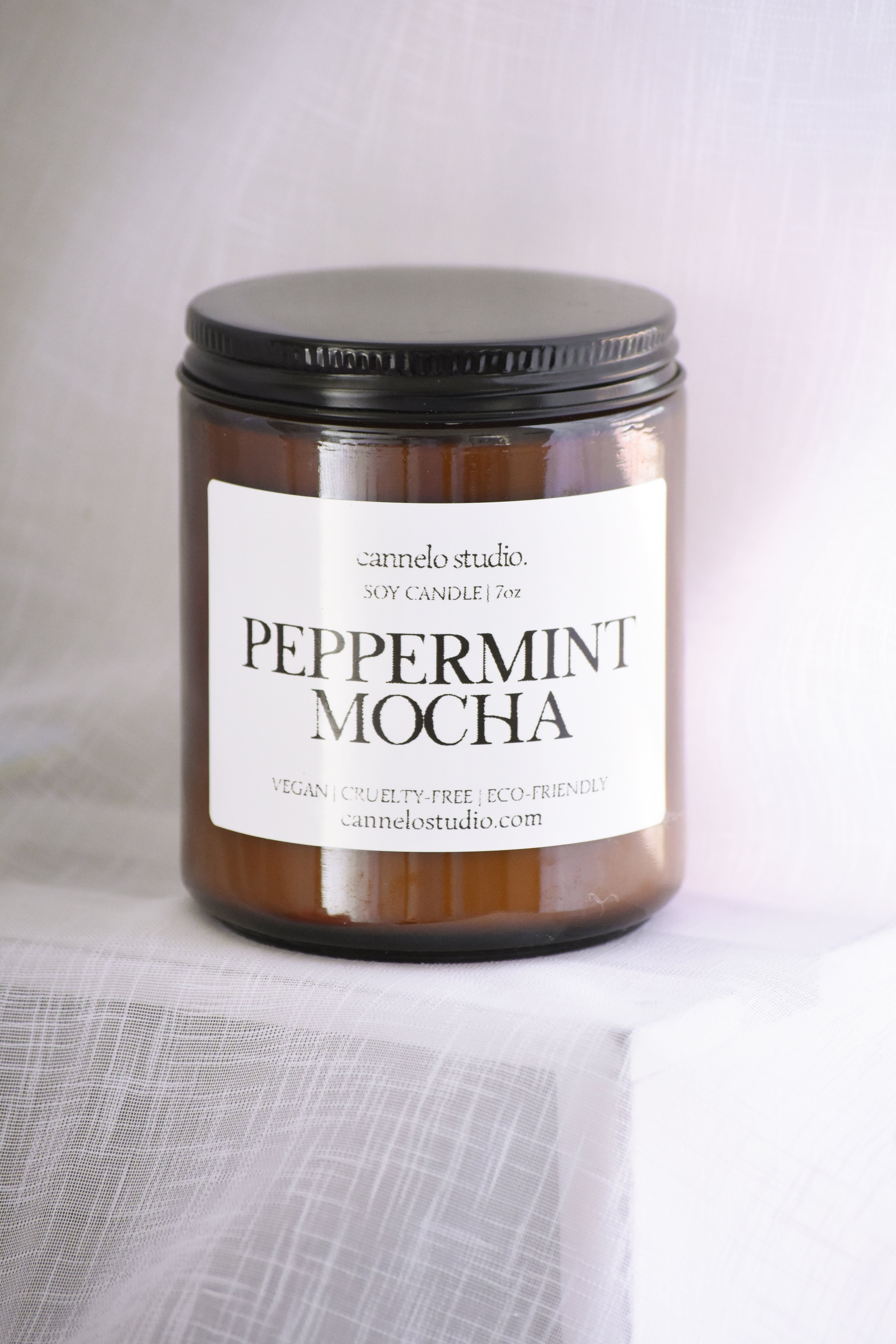 PEPPERMINT MOCHA SOY CANDLE | 7oz