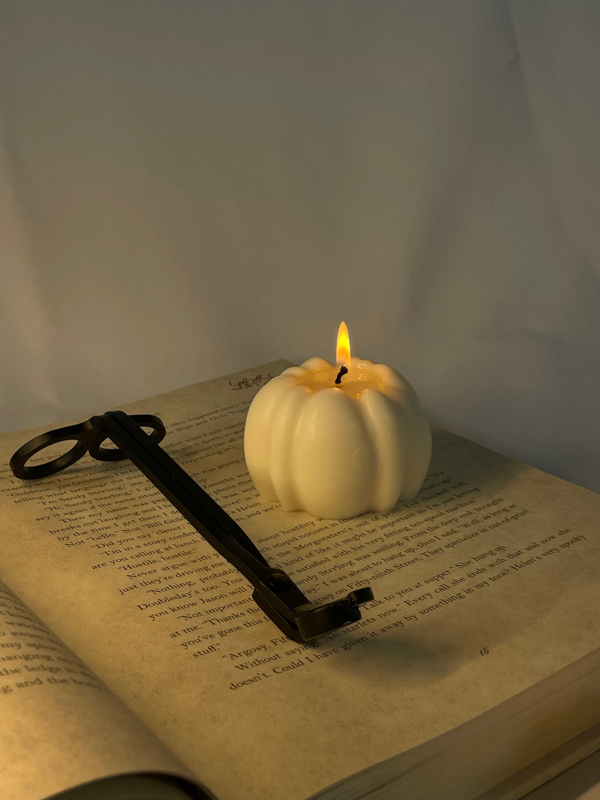 Pumpkin soy candle