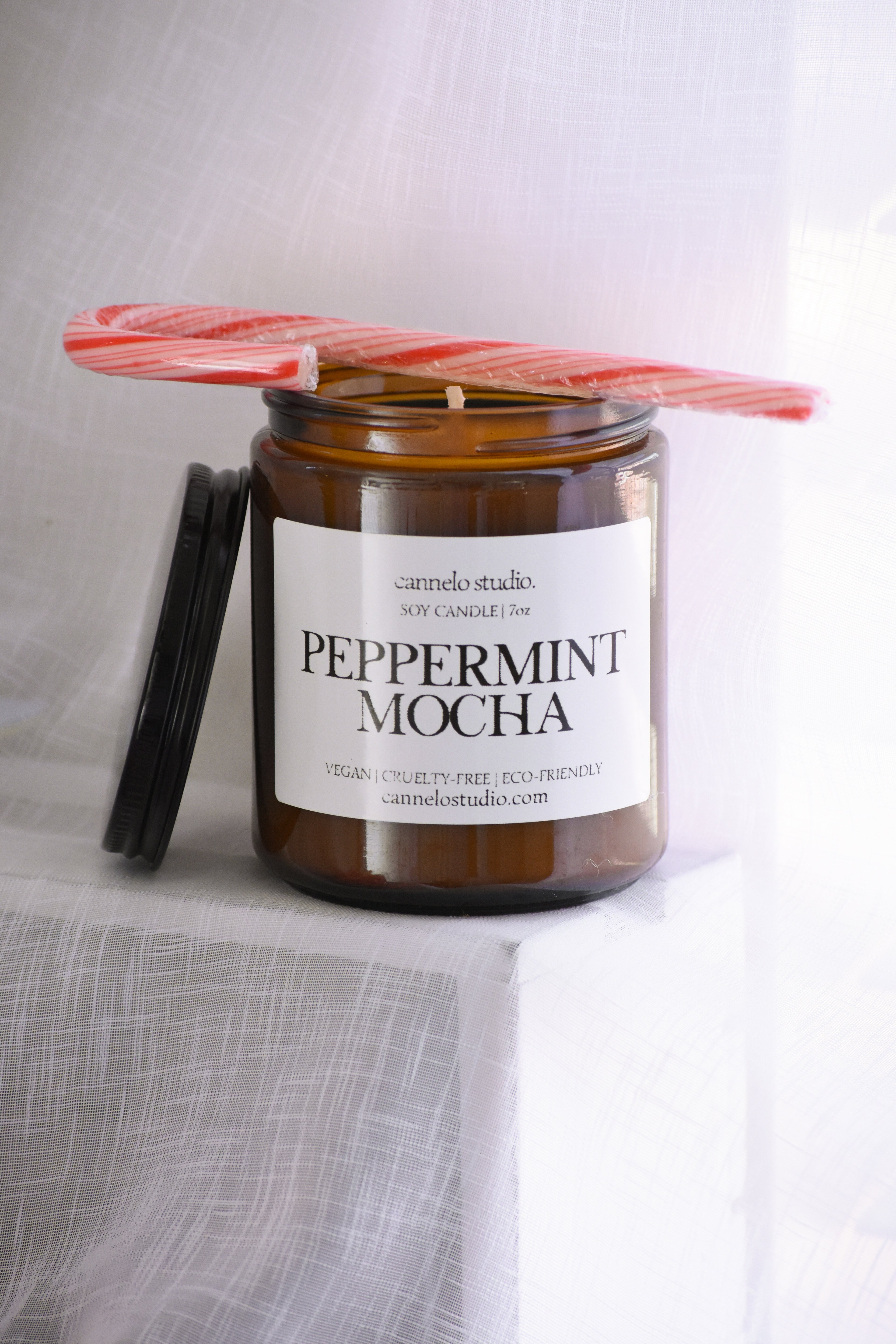 PEPPERMINT MOCHA SOY CANDLE | 7oz