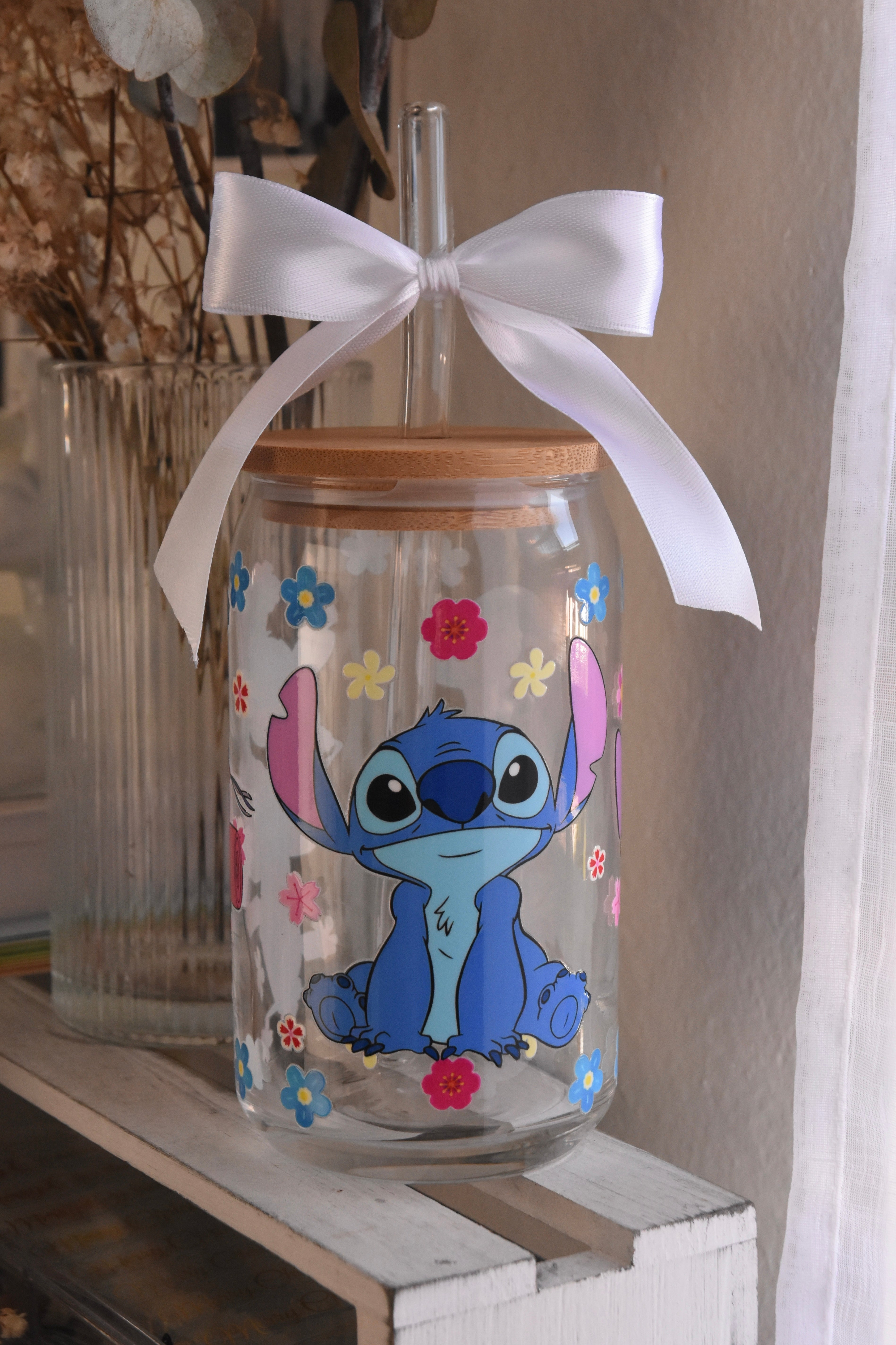 Stitch Glass Cups | Valentine’s Edition