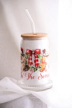 TIS’ THE SEASON - CHRISTMAS GLASS CUP