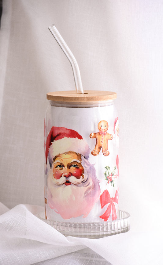 SANTA’S FAVORITE - CHRISTMAS GLASS CUP