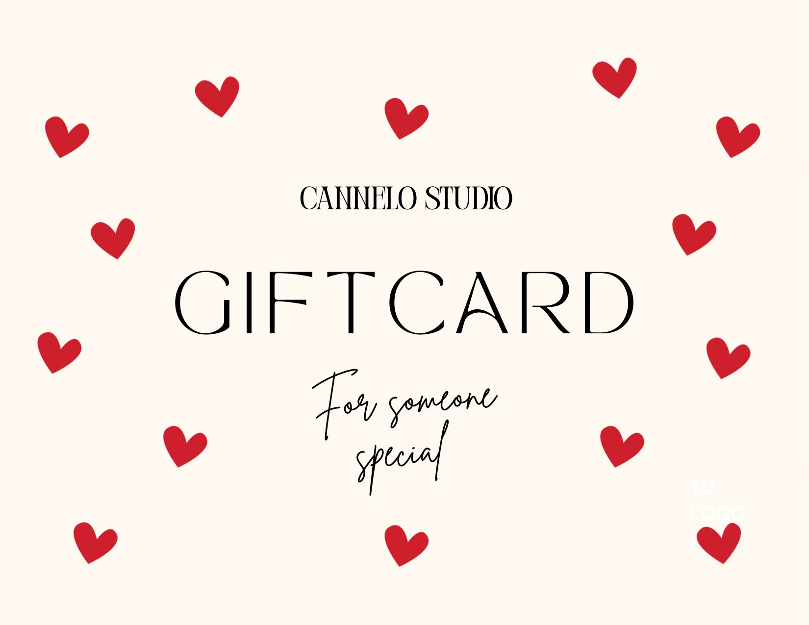 CANNELO STUDIO GIFTCARD